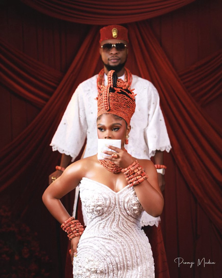Comedian MC Lively is set to wed Dumebi James as they share their pre-wedding photos