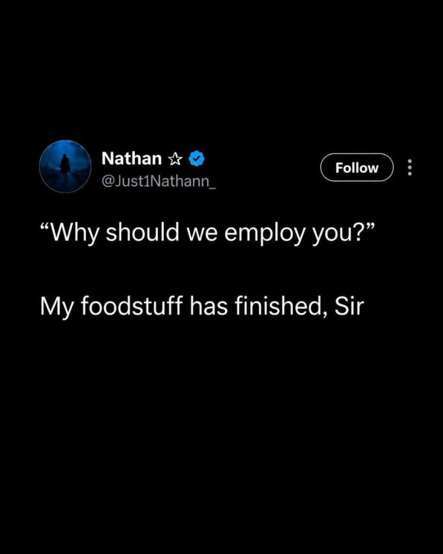 The HR didn't see this level of honesty coming