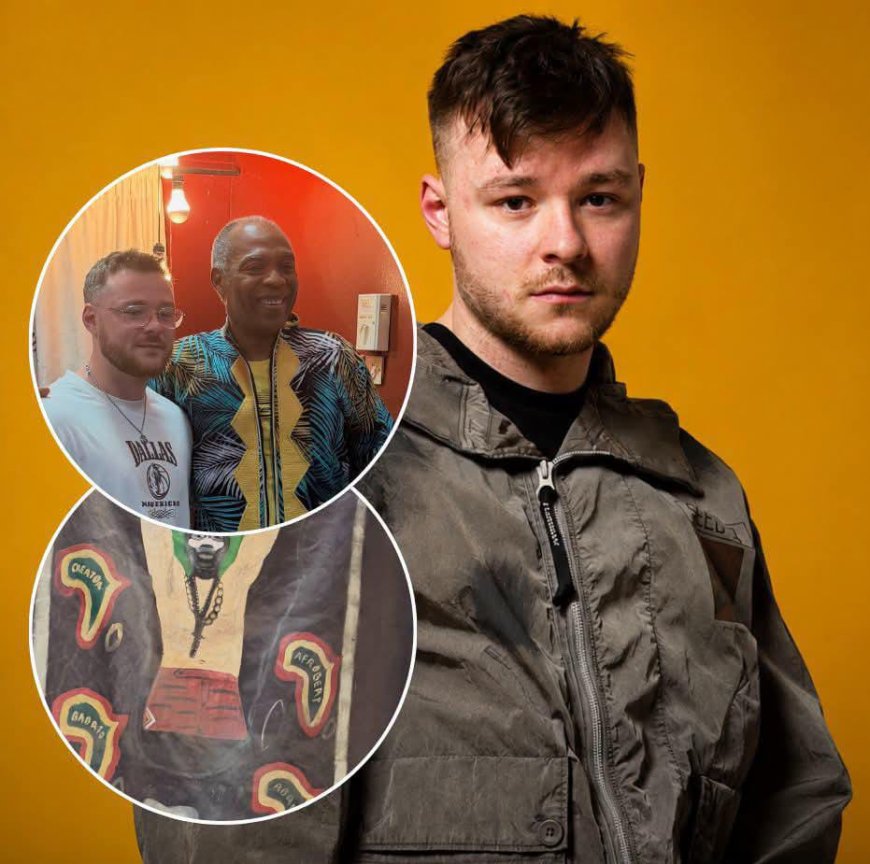 British Afrobeats artist Luca Zuccotti has visited the Fela Shrine in Lagos, where he met members of the Kuti family to reflect on Fela Kuti's legacy and the global journey of Afrobeats.