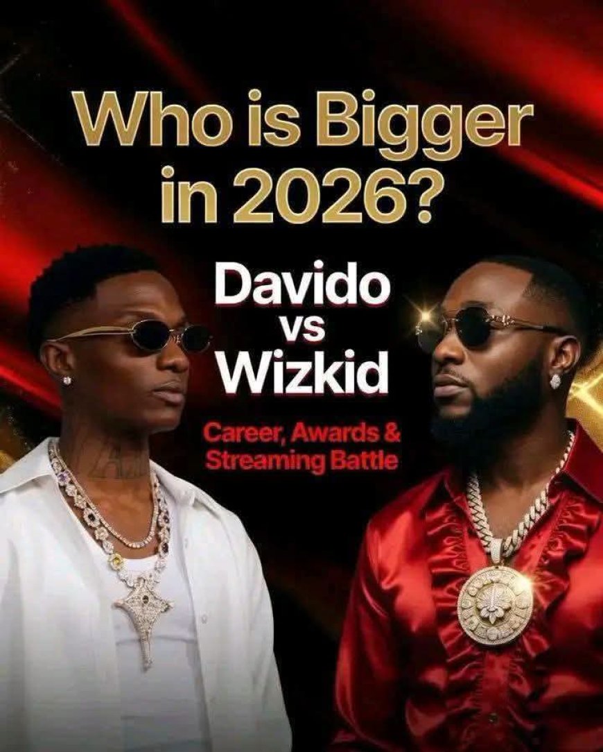 2026 is here! ???? Who's taking the crown right now: Wizkid or Davido?   Drop ONE name and tell us why. No insults, just facts!