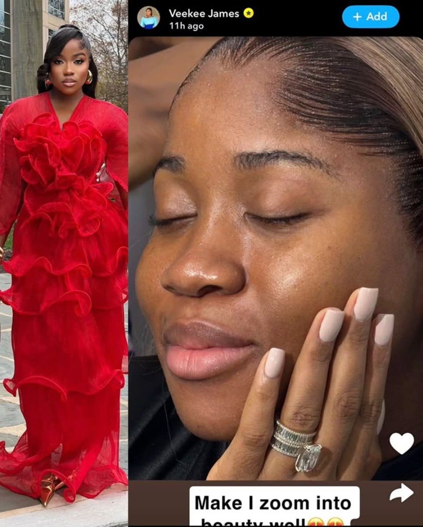 Celebrity fashion designer Veeky James finally dedicate their Baby Eliana also known as Adeife