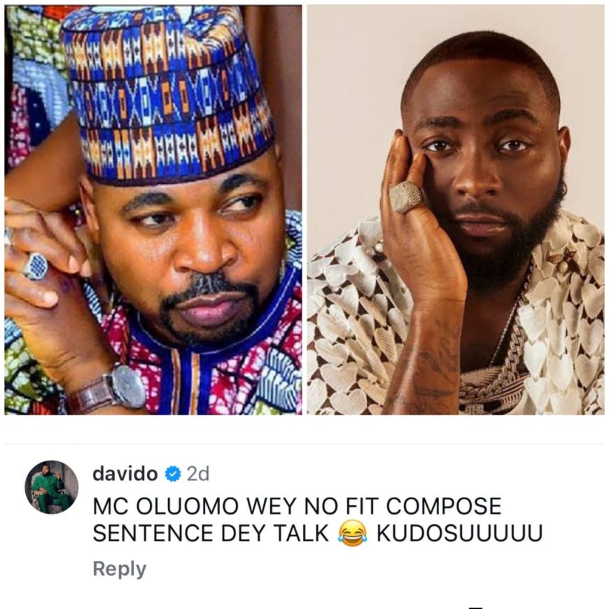 Singer Davido has taken a swipe at NURTW chairman, MC Oluomo, who over the weekend kicked against the Osun state government’s decision to ban operation of NURTW officials in the state.