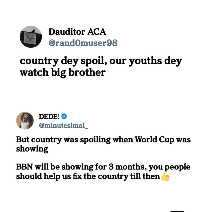 The Big Brother Naija narrative is back