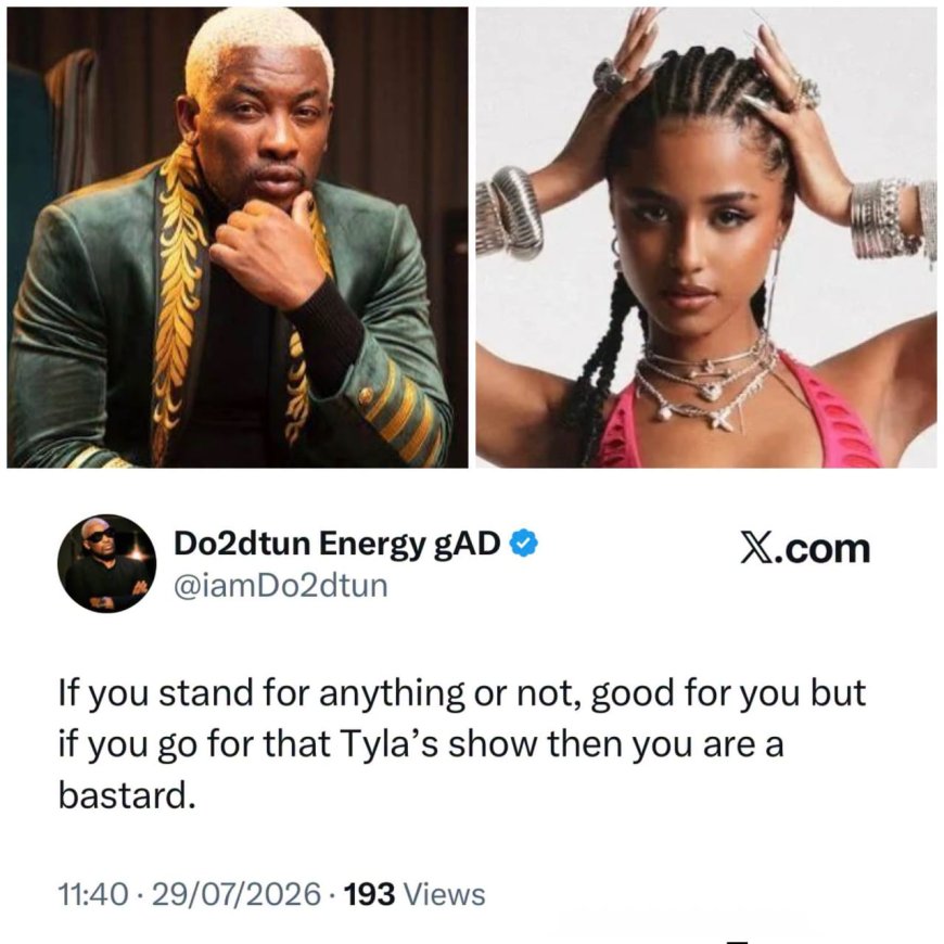 Tyla recently released schedules for her World Tour, which includes a Lagos performance on December 22.  OAP Dotun has called for the boycotting of South African singer Tyla’s scheduled concert in Lagos