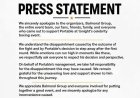 Portable's management has issued a public apology after the singer's controversial exit from his celebrity boxing match against Charles Okocha at Balmoral Hall, Federal Palace Hotel, Lagos