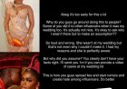 Influencer Simisanya slams a follower who accused her of snubbing Jarvis' wedding and falsely claimed Jarvis attended hers