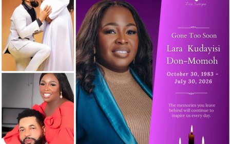 Coach Lara, dies two weeks after welcoming their first child together