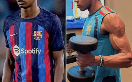 Lamine Yamal’s ???????????????????????????????? ???????????????????????????????????????????????????????? in just a few years has been impressive.