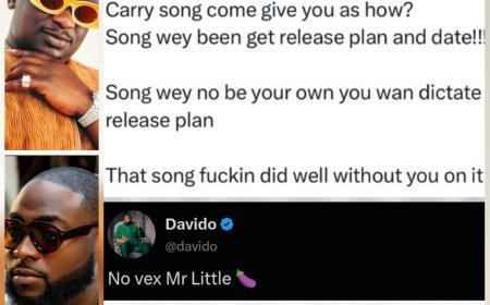 Davido and Wande Coal Exchange Words Over Unreleased Collaboration