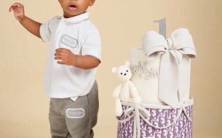 Priscilla Ojo & Juma Jux Finally Reveal Their Son’s Face!