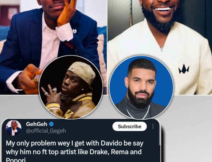 Davido should have featured top artists like Rema, Drake, and Popori to make the Oraide album a classic