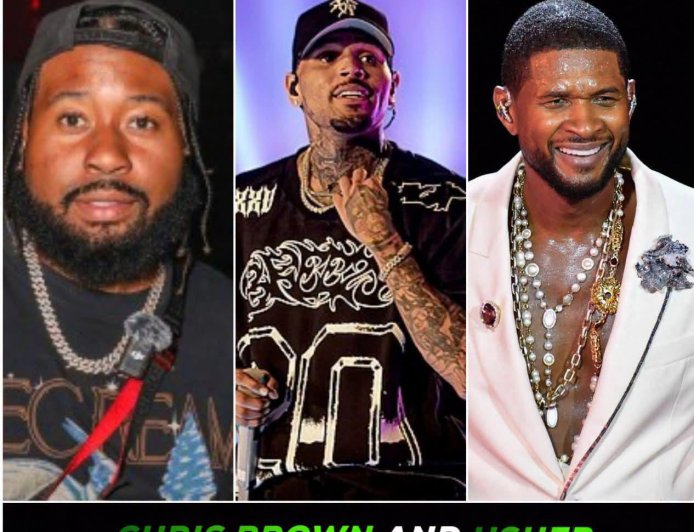 Chris Brown and Usher are not in the same league because girls are thirsting over Chris Brown more than Usher." — DJ Akademiks claim