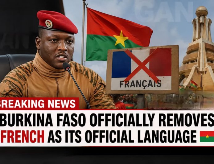 Burkina Faso Moves Away From French as Official Language