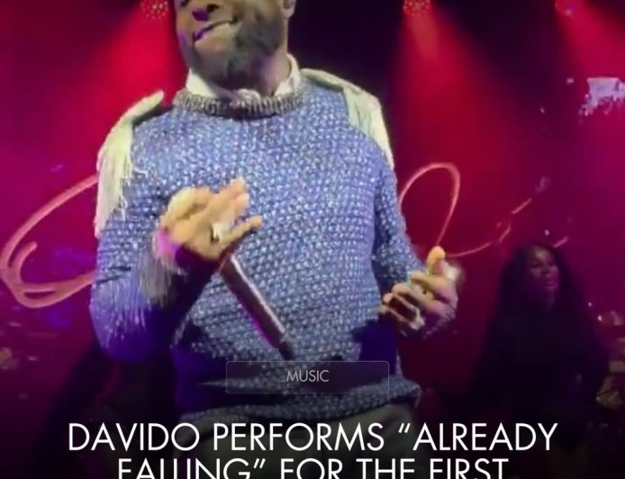 Davido Performs “Already Falling” Live for the First Time at Oriade Royal Night in London
