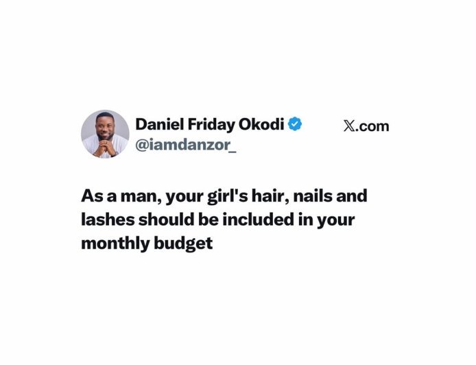 “As a Man, Your Girl’s Hair, Nails & Lashes Should Be in Your Monthly Budget