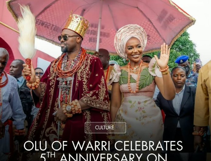 Olu of Warri Celebrates Five Years on the Throne