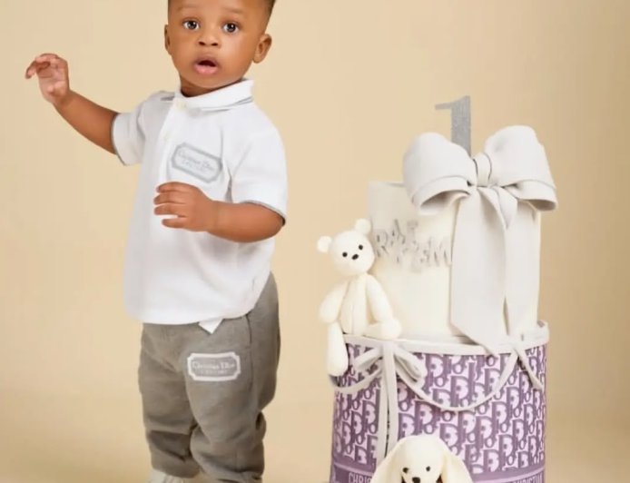 Priscilla Ojo & Juma Jux Finally Reveal Their Son’s Face!