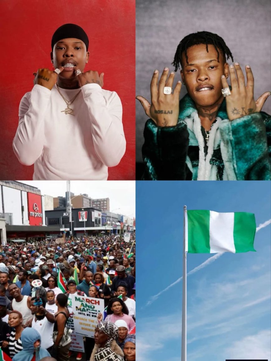 Nasty C has publicly condemned Xenophobic attacks .    He says it could have been done without violence . Some countries will never forget it and it’s not a good a good thing   Nasty C revealed that Davido even fully sponsored one of his videos since he had no money .  It’s just painful that today South Africans are doing this thing