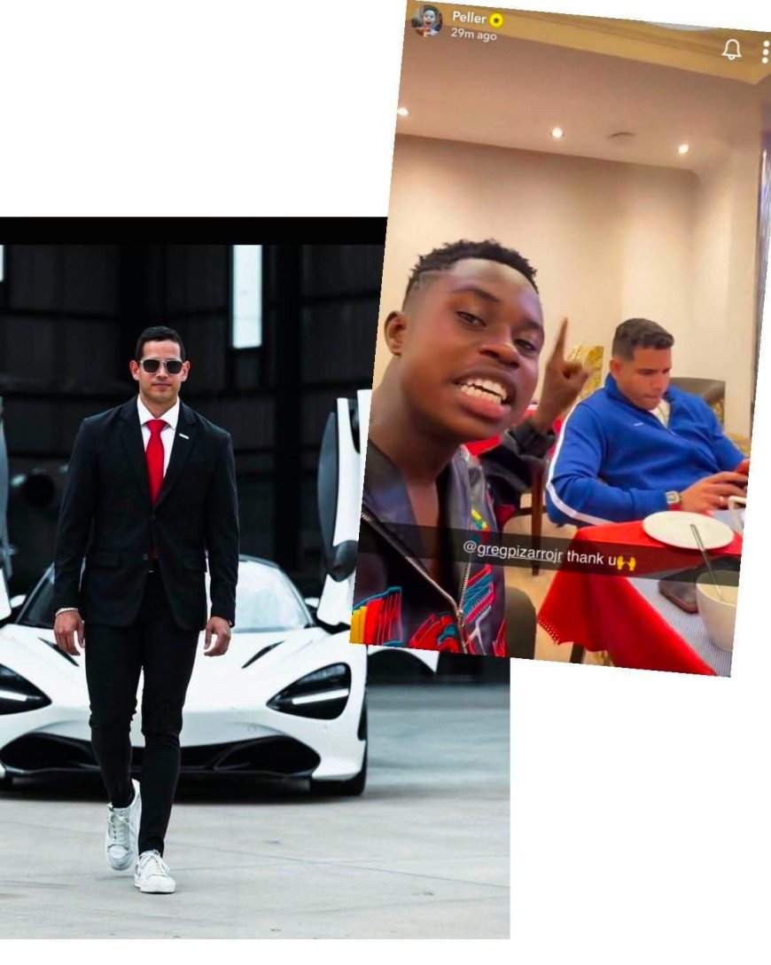 Gregory Pizzaro jr flew in from America for Peller's wedding and gifted him $20,000 (₦27M+). He also blessed 10 Peller fans with 1 Lion each.....over ₦600,000 per lion.