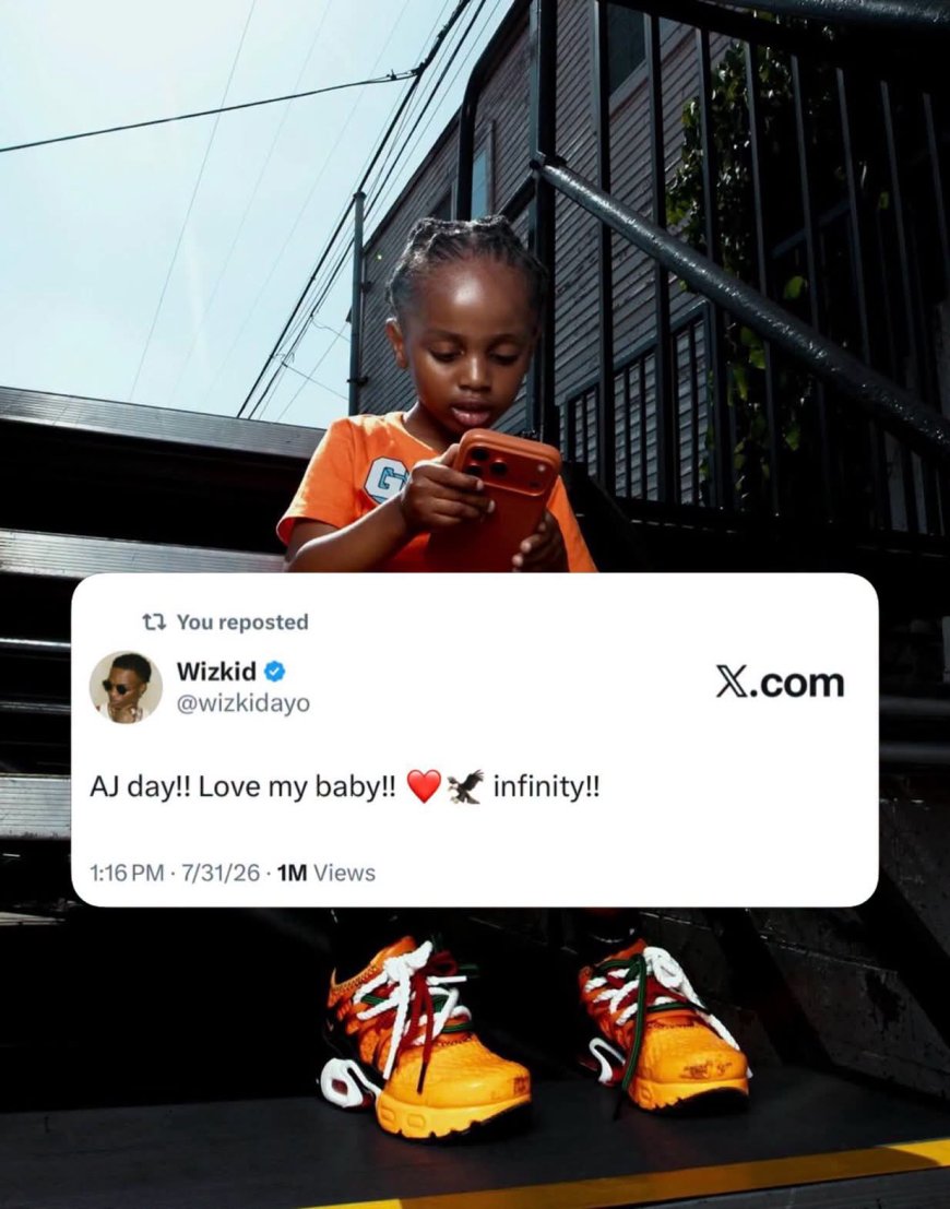 Wizkid wishes AJ Happy Birthday on X formerly known as twitter