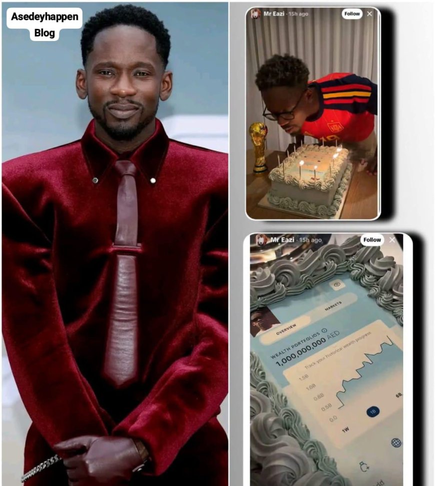 Mr Eazi celebrates a reported 1 billion AED investment portfolio