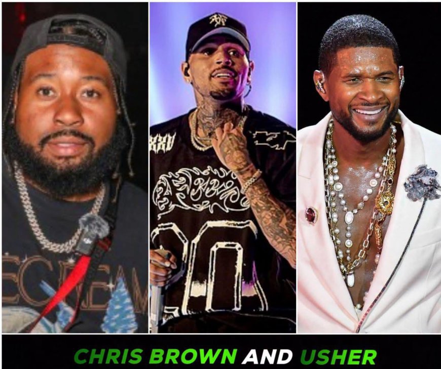 Chris Brown and Usher are not in the same league because girls are thirsting over Chris Brown more than Usher." — DJ Akademiks claim