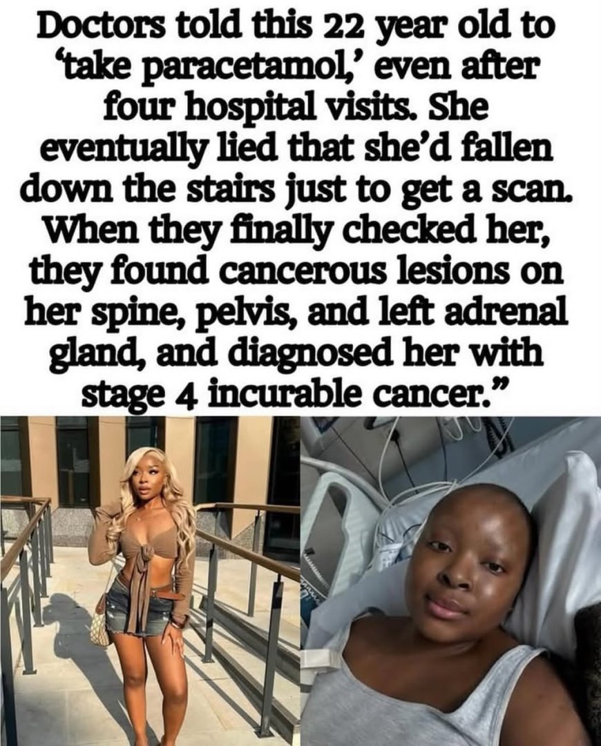 22-Year-Old Woman Diagnosed With Stage 4 Cancer After Symptoms Were Repeatedly Dismissed