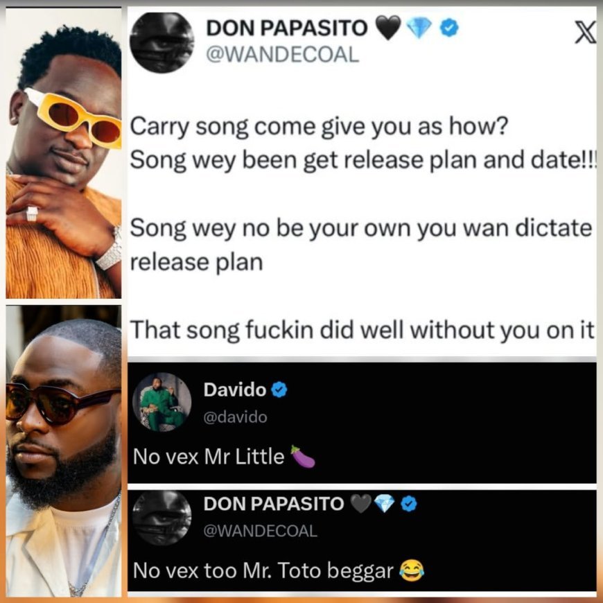 Davido and Wande Coal Exchange Words Over Unreleased Collaboration
