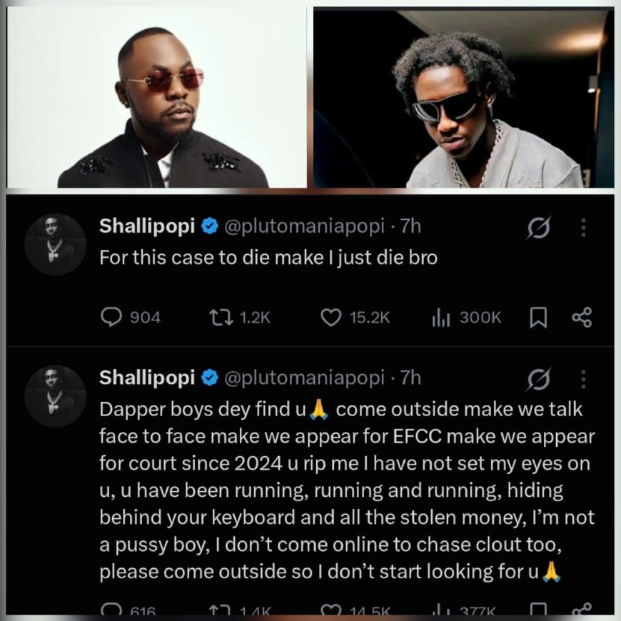 “I Would Rather Die Than Allow This Case to Die Down” — Shallipopi Challenges Dapper Damm