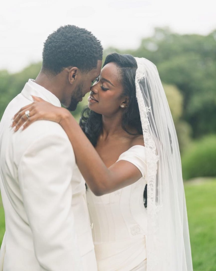 Mr. & Mrs. Mitchell! ????❤️  Just one year after getting engaged, Coco Jones and Donovan Mitchell are officially married