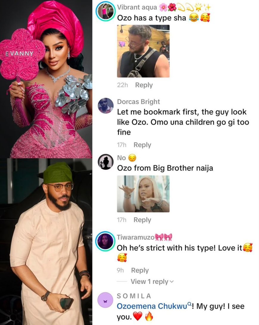 Evanny Patrick Sparks Dating Rumours With BBNaija’s Ozo