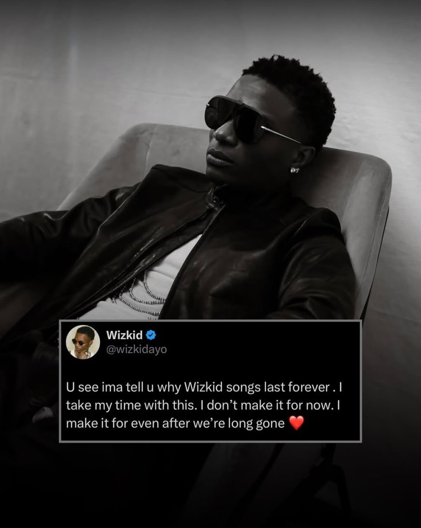 Wizkid: “I’m Making Music That Will Live On for Generations