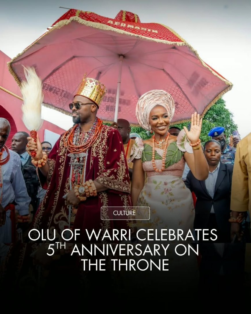 Olu of Warri Celebrates Five Years on the Throne