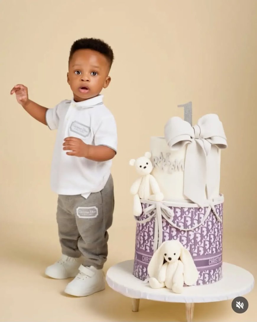 Priscilla Ojo & Juma Jux Finally Reveal Their Son’s Face!