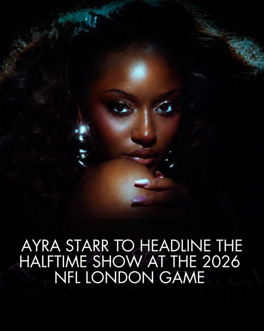 Ayra Starr is taking Afrobeats to the NFL!