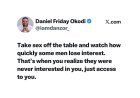 TAKE SEX OFF THE TABLE AND WATCH WHO STILL STAYS