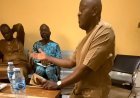 Desmond Elliot Goes on His Knees to Apologise to Femi Gbajabiamila