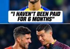 CRISTIANO RONALDO STEPPED IN AFTER PLAYERS WENT MONTHS WITHOUT PAY!