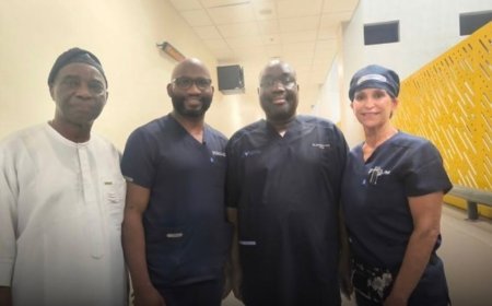 Nigeria records first tele-robotic surgery as the surgeon operates remotely from Ogun to Abuja