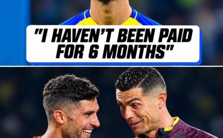 CRISTIANO RONALDO STEPPED IN AFTER PLAYERS WENT MONTHS WITHOUT PAY!