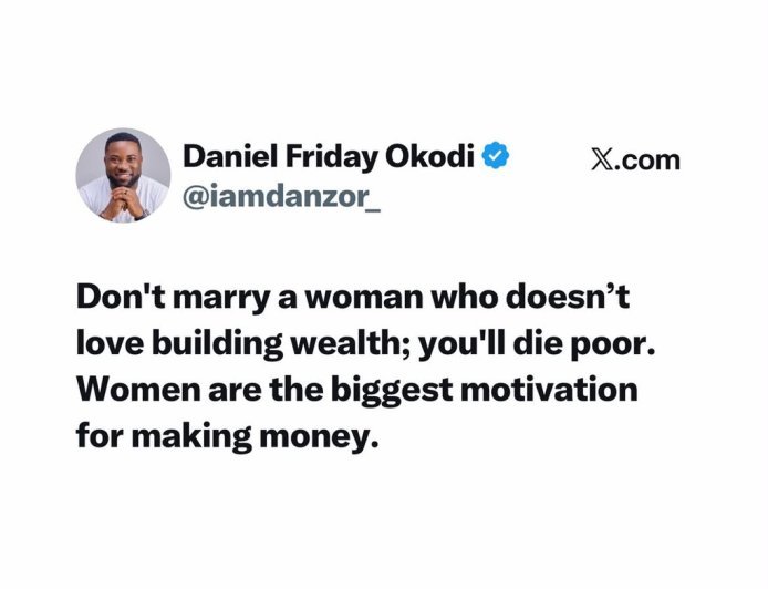 Don’t marry someone who has no interest in building wealth with you—you could end up struggling financially together.