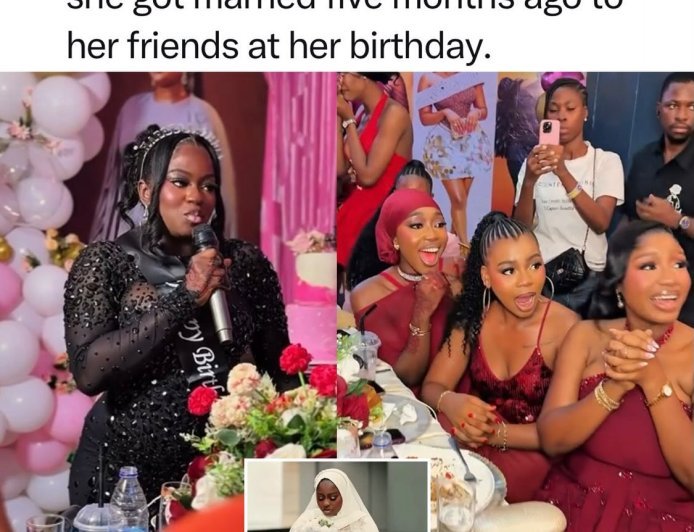 LADY STUNS HER FRIENDS AFTER REVEALING SHE GOT MARRIED 5 MONTHS AGO!
