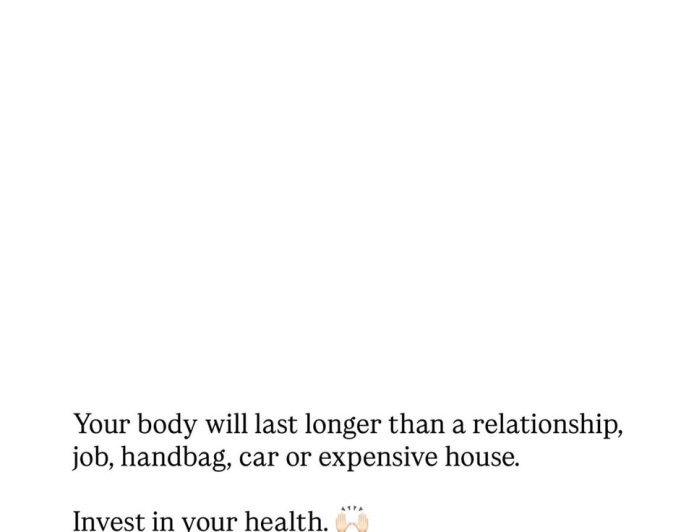YOU CAN REPLACE ALMOST EVERYTHING — EXCEPT YOUR BODY