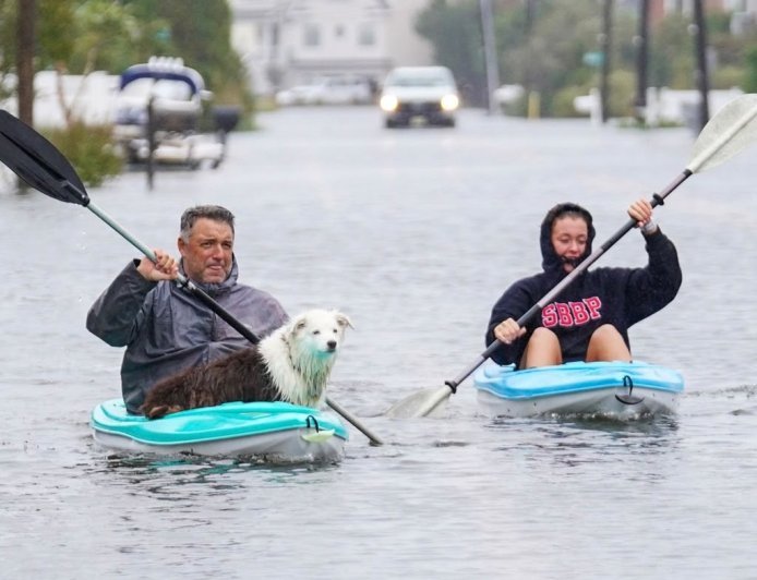 POWERFUL NOR’EASTER POUNDS THE U.S. NORTHEAST!
