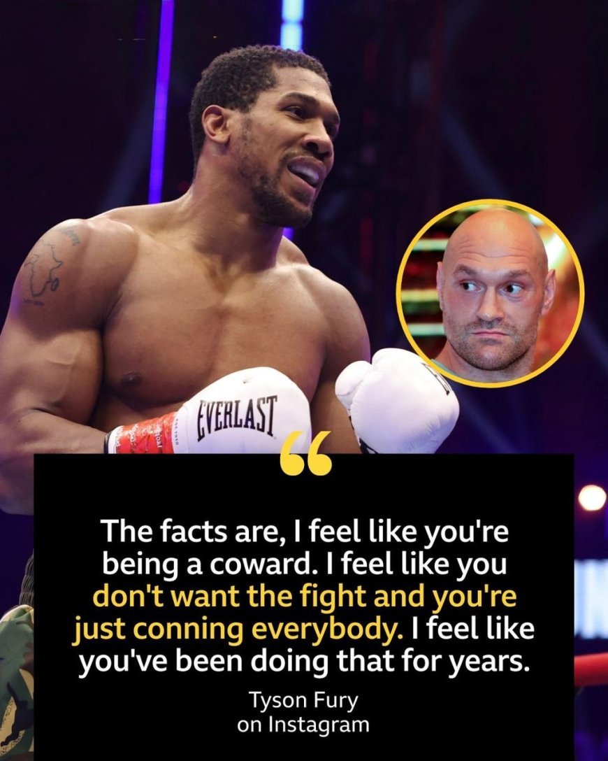 FURY BLAMES JOSHUA AGAIN OVER DELAYED MEGA-FIGH