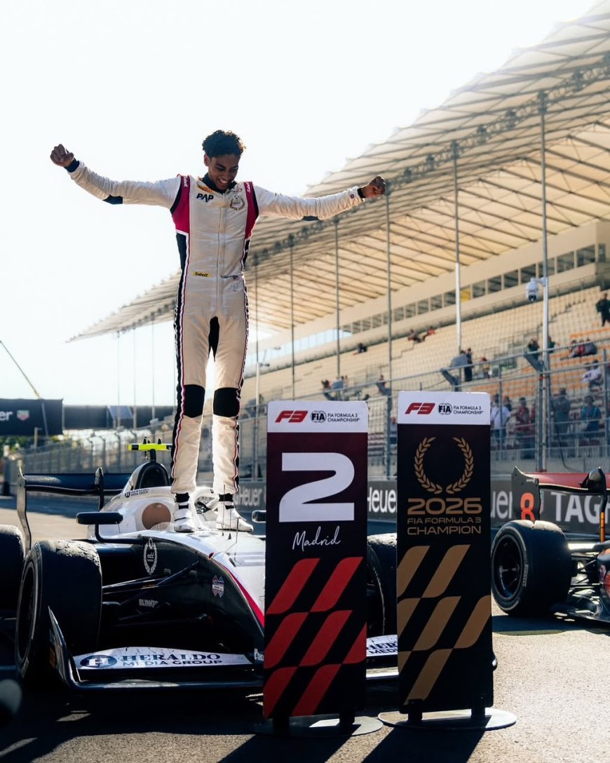 NIGERIAN-AMERICAN UGO UGOCHUKWU CROWNED 2026 FIA FORMULA 3 CHAMPION!