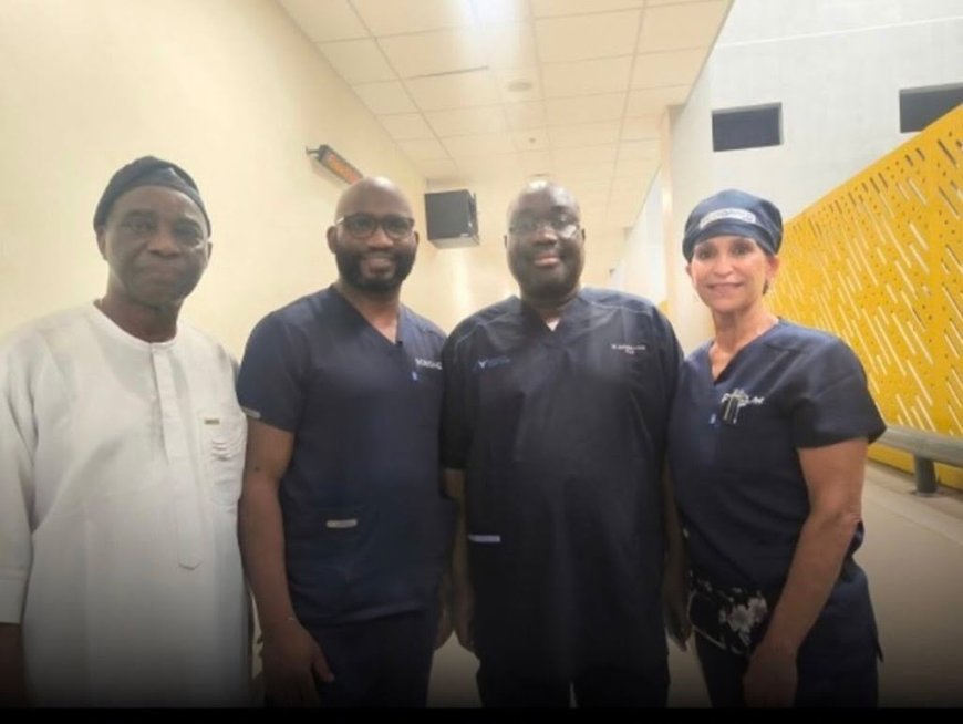 Nigeria records first tele-robotic surgery as the surgeon operates remotely from Ogun to Abuja