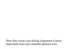 Pay attention to how someone treats you during an argument—it may tell you more than how romantic they are when everything is going well