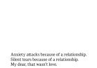 MY DEAR, LOVE SHOULDN’T KEEP YOUR NERVOUS SYSTEM IN SURVIVAL MODE