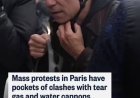 Over 100,000 Protesters March in Paris Over School Funding and Rising Cost of Living